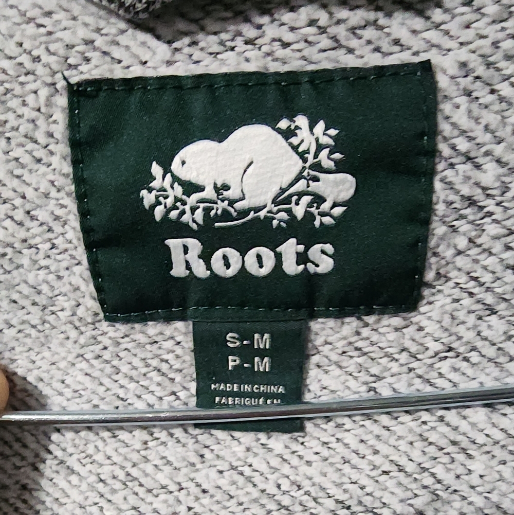 🌸Roots Unisex Salt and Pepper Robe in size S🌸 - Picture 3 of 9